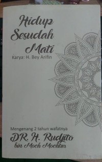 Image of HIDUP SESUDAH MATI