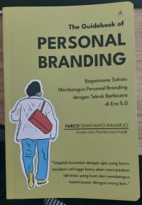 Image of THE GUIDEBOOK OF PERSONAL BRANDING